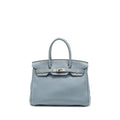 HERMES BIRKIN 30 TOGO BLUE LIN SHW