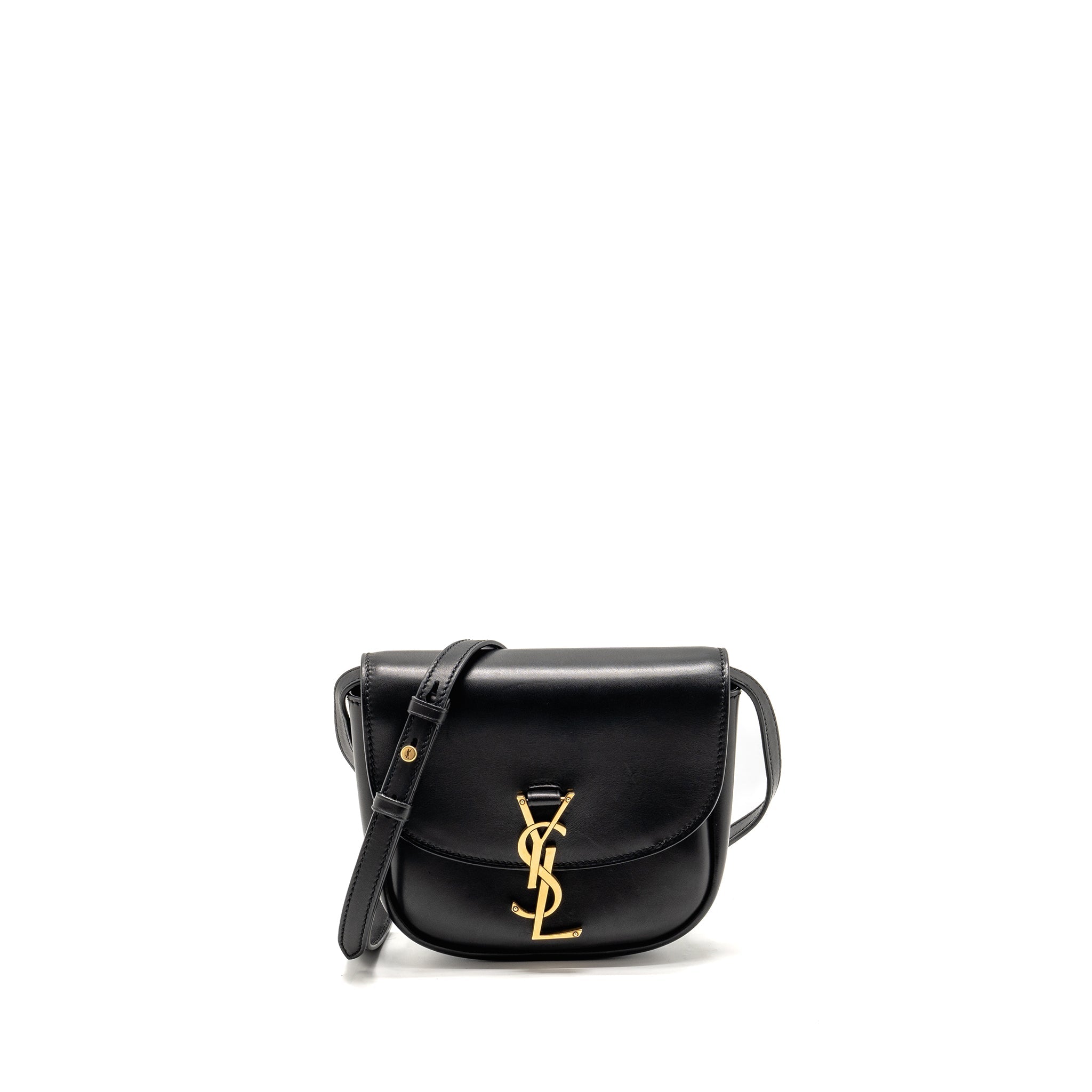 SAINT LAURENT/YSL KAIA BAG CALFSKIN BLACK GHW