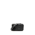 BOTTEGA VENETA CASSETTE BELT BAG CALFSKIN BLACK GHW