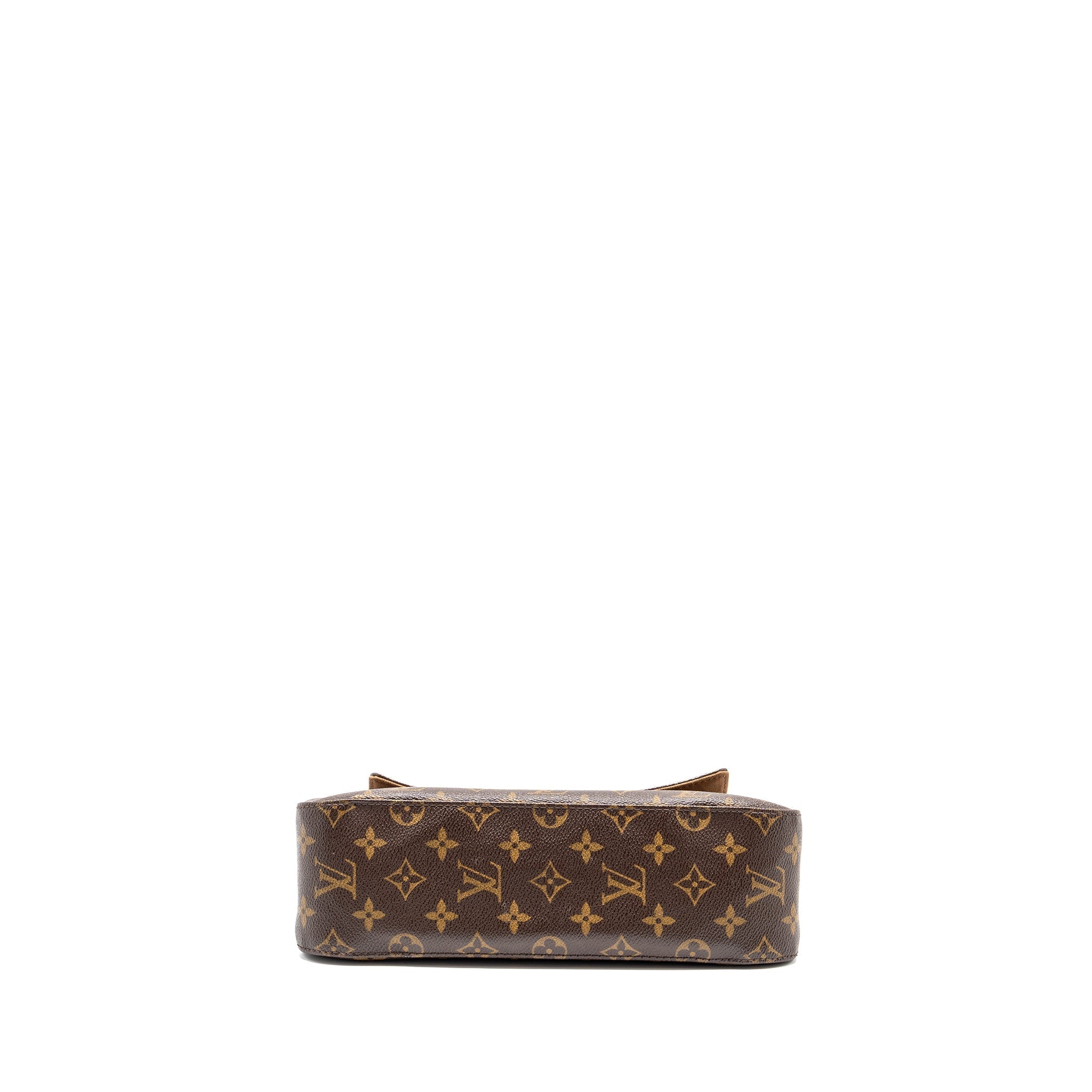 LOUIS VUITTON VINTAGE MINI LOOPING SHOULDER BAG MONOGRAM CANVAS GHW