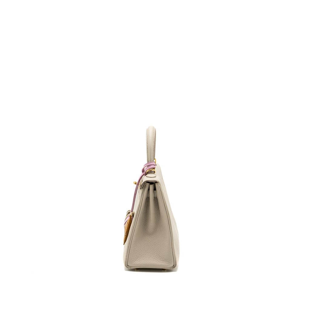 HERMES KELLY 25 TOGO BETON GHW