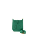 HERMES MINI EVELYNE CLEMENCE VERT VERTIGO GHW