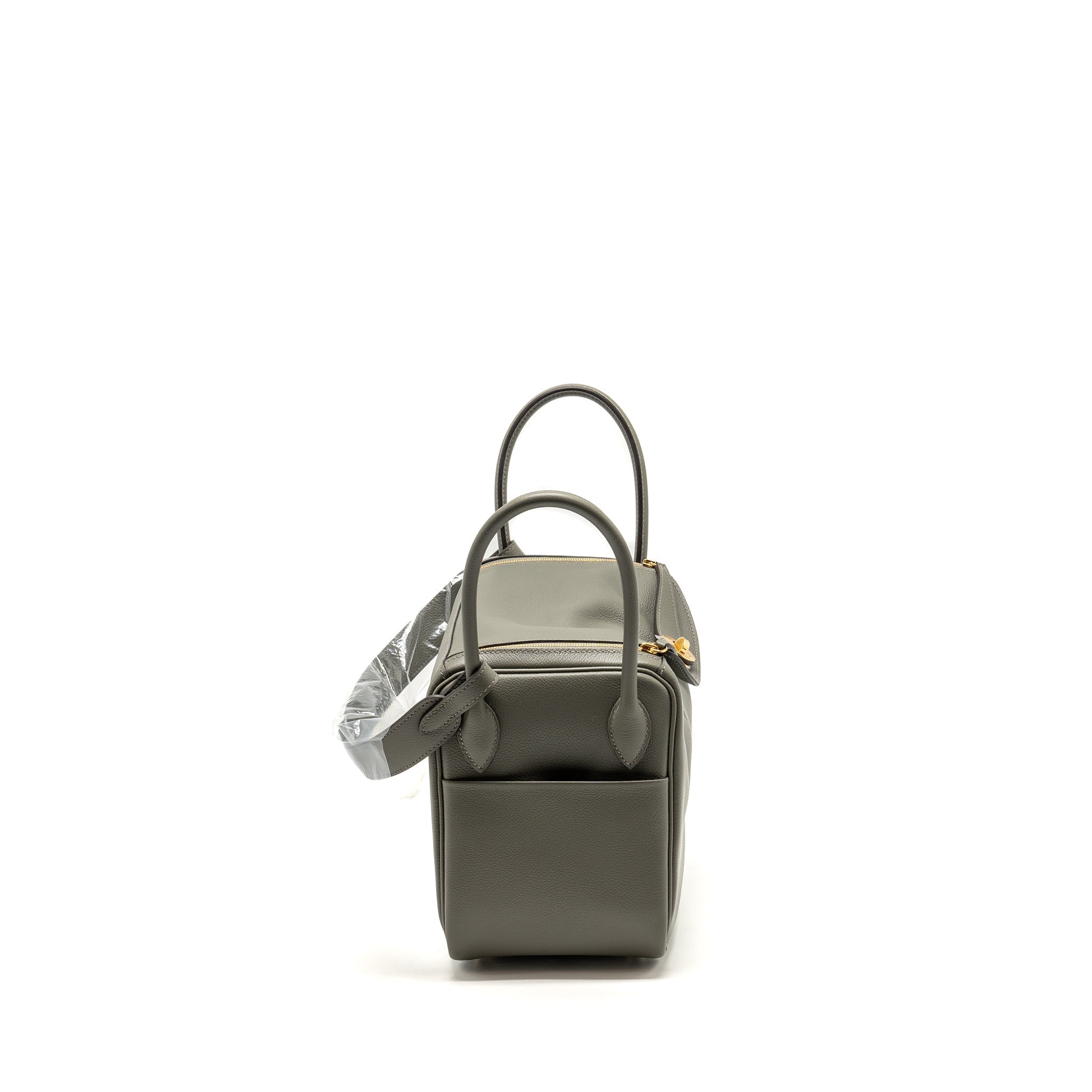 HERMES LINDY 26 EVERCOLOR GRIS MEYER GHW