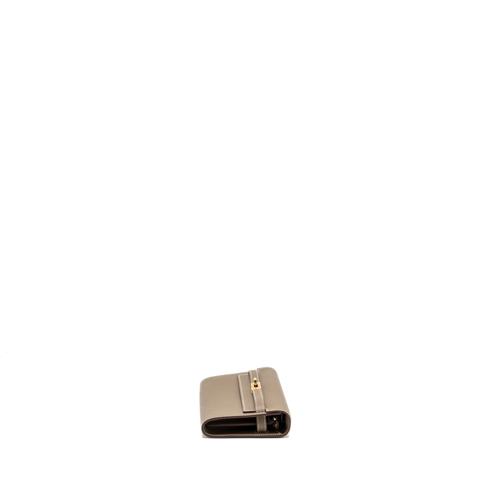 HERMES CLASSIC KELLY TO GO EPSOM ETOUPE GHW