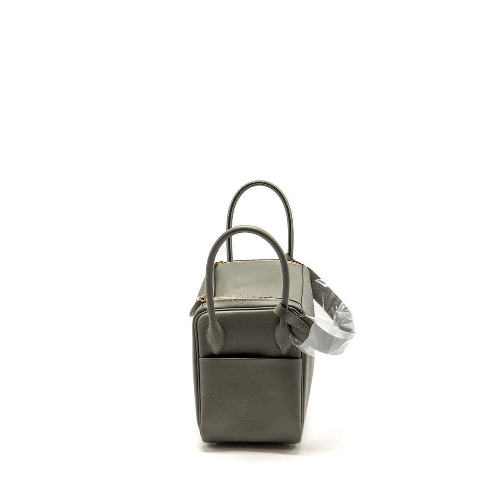 HERMES LINDY 26 EVERCOLOR GRIS MEYER GHW