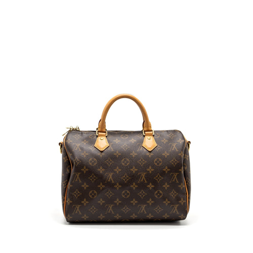 LOUIS VUITTON SPEEDY 30 MONOGRAM CANVAS GHW