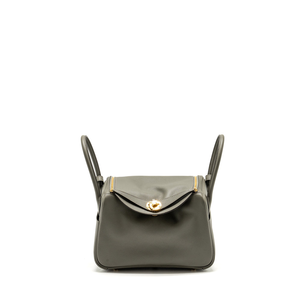 HERMES LINDY 26 EVERCOLOR GRIS MEYER GHW
