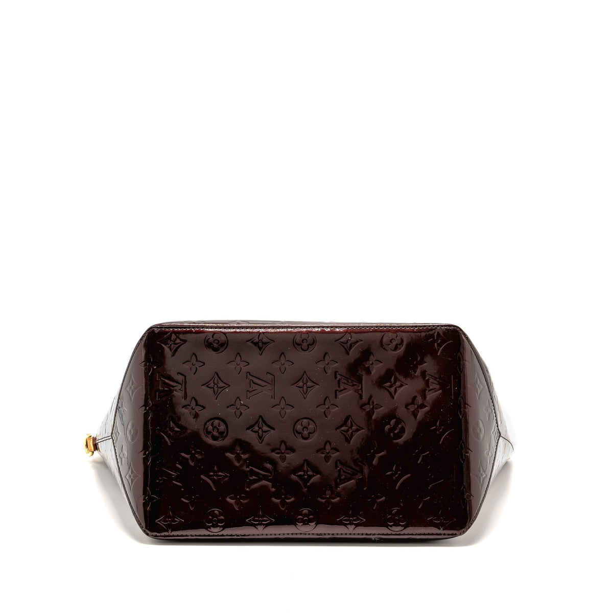 LOUIS VUITTON VERNIS BELLEVUE BAG PATENT AMARANTE GHW