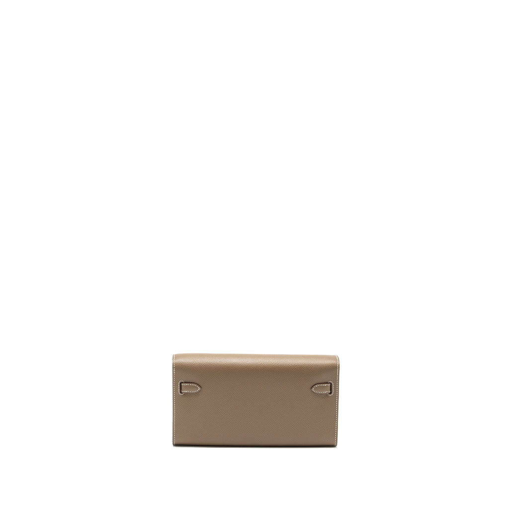 HERMES CLASSIC KELLY TO GO EPSOM ETOUPE GHW