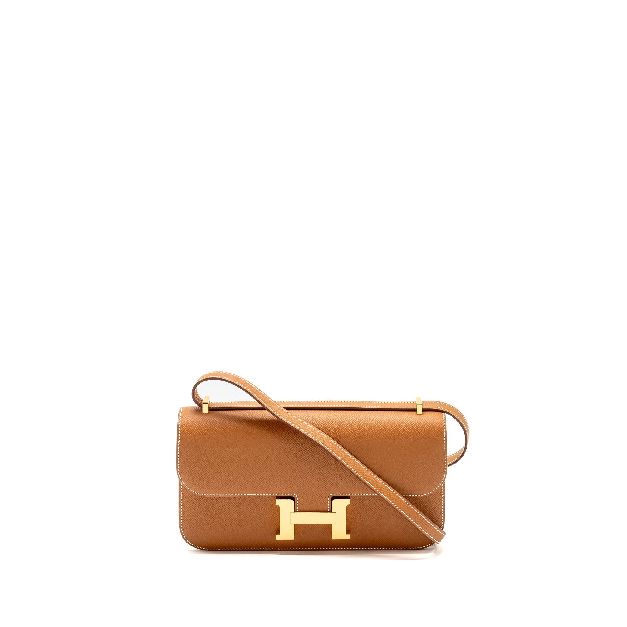 HERMES CONSTANCE ELAN EPSOM GOLD GHW