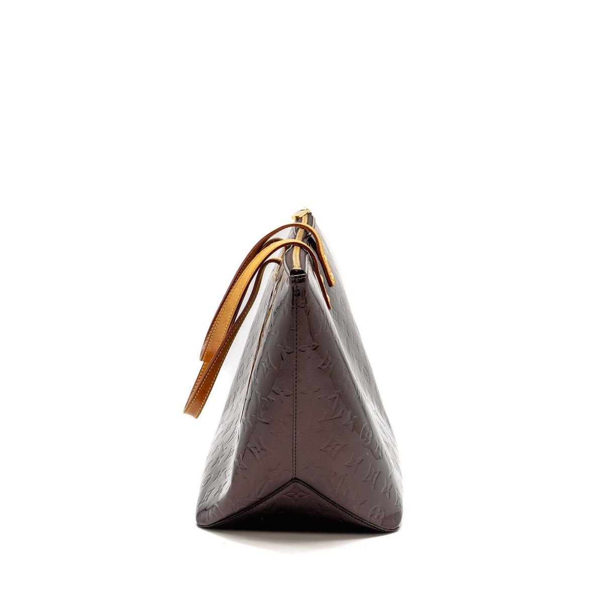 LOUIS VUITTON VERNIS BELLEVUE BAG PATENT AMARANTE GHW