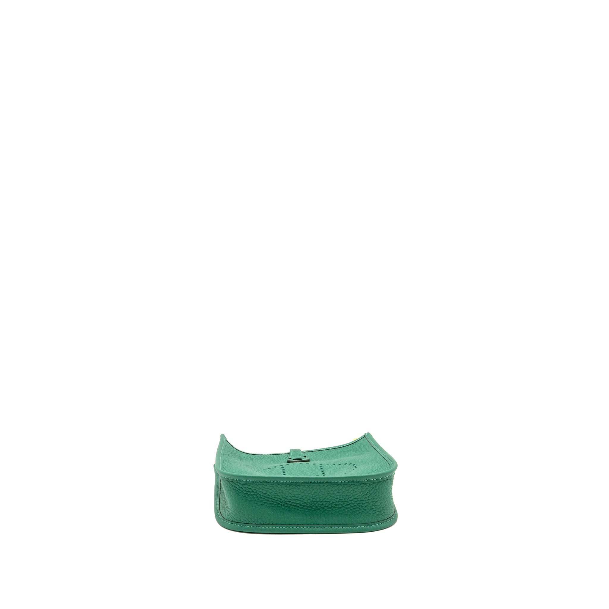 HERMES MINI EVELYNE CLEMENCE VERT VERTIGO GHW