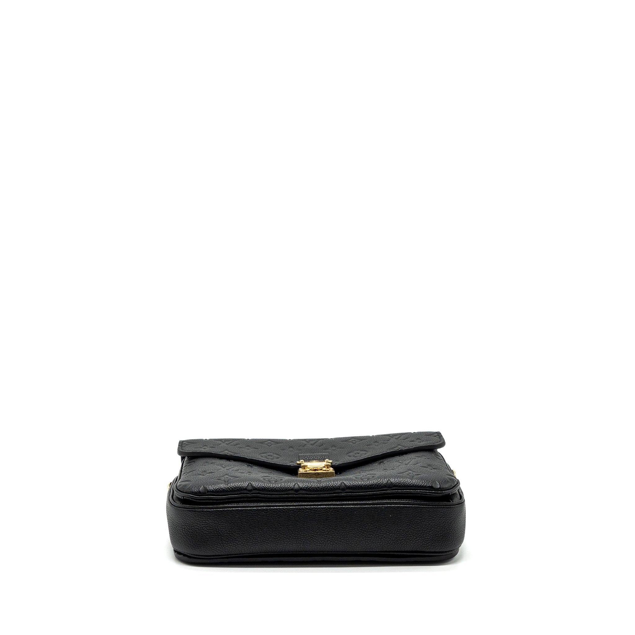 LOUIS VUITTON MÉTIS POCHETTE MONOGRAM EMPREINTE BLACK GHW(NEW VERSION)
