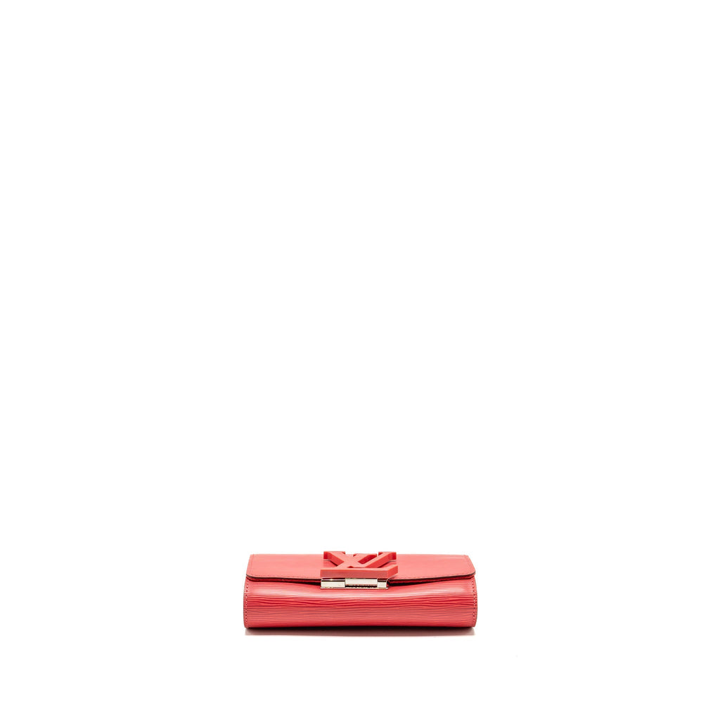 LOUIS VUITTON LOUISE CLUTCH PM EPI PINK SHW