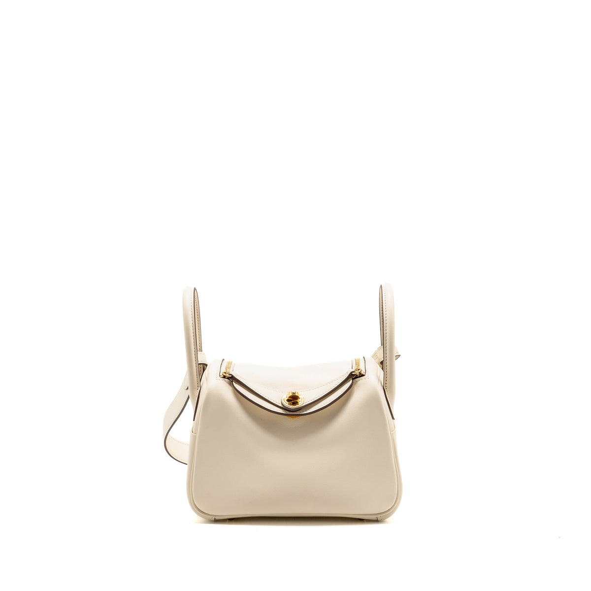 HERMES MINI LINDY SWIFT NATA GHW