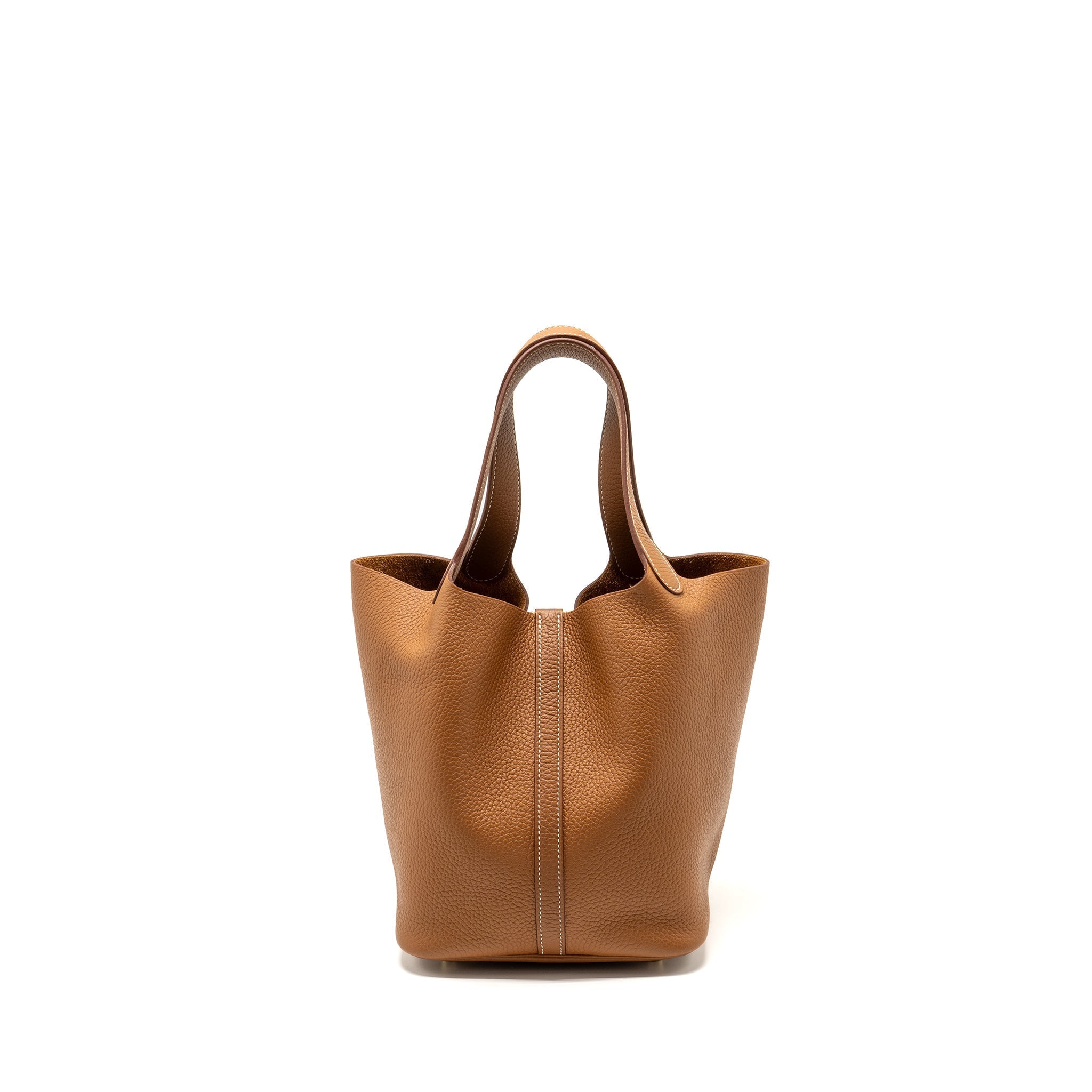 HERMES PICOTIN 22 CLEMENCE GOLD GHW