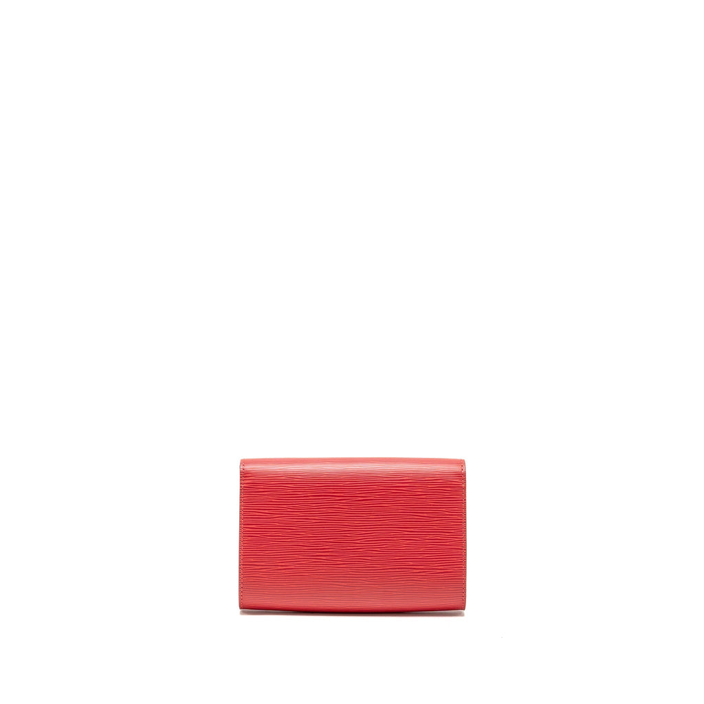 LOUIS VUITTON LOUISE CLUTCH PM EPI PINK SHW