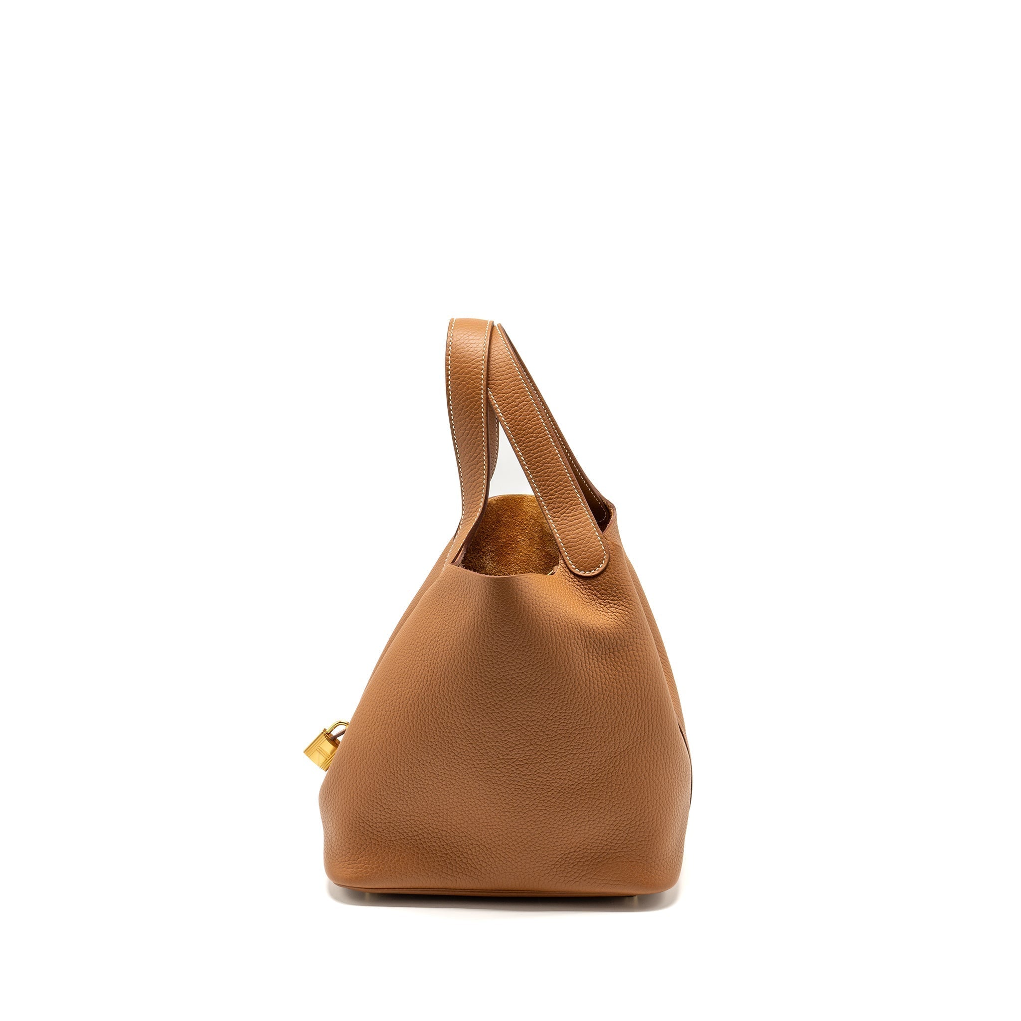 HERMES PICOTIN 22 CLEMENCE GOLD GHW