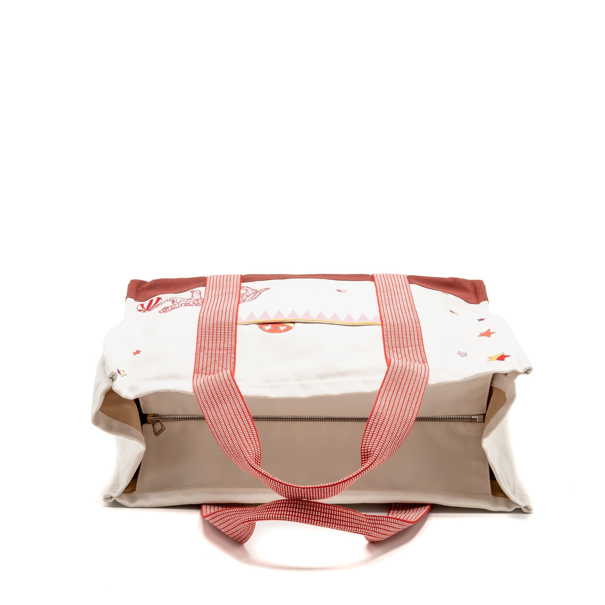HERMES CIRCUS NAPPY BAG COTTON MULTICOLOUR SHW
