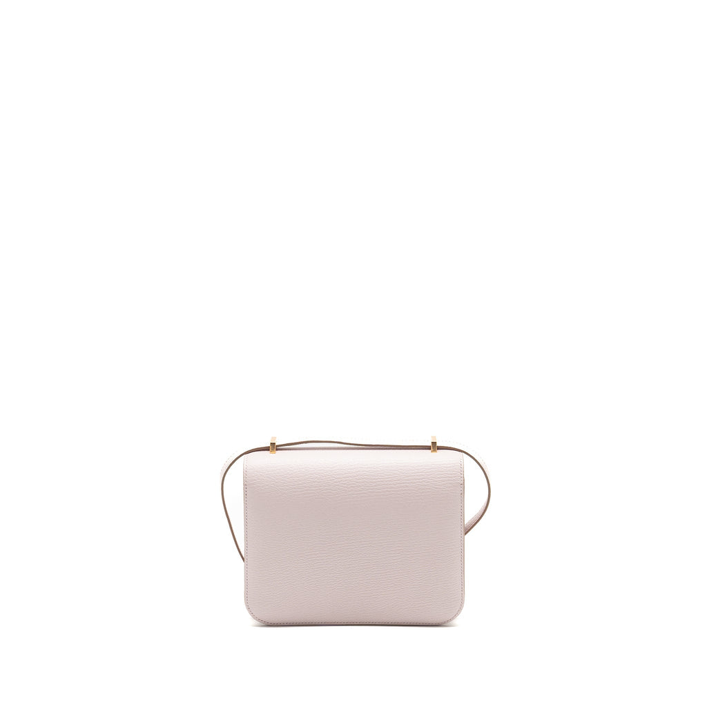 HERMES MINI CONSTANCE CHEVRE MYSORE MAUVE PALE RGHW