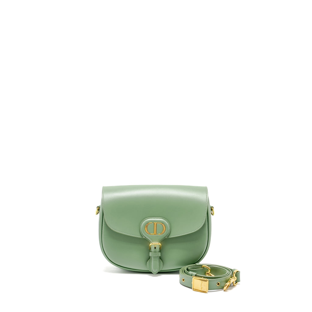 DIOR MEDIUM DIOR BOBBY BAG CALFSKIN GREEN GHW
