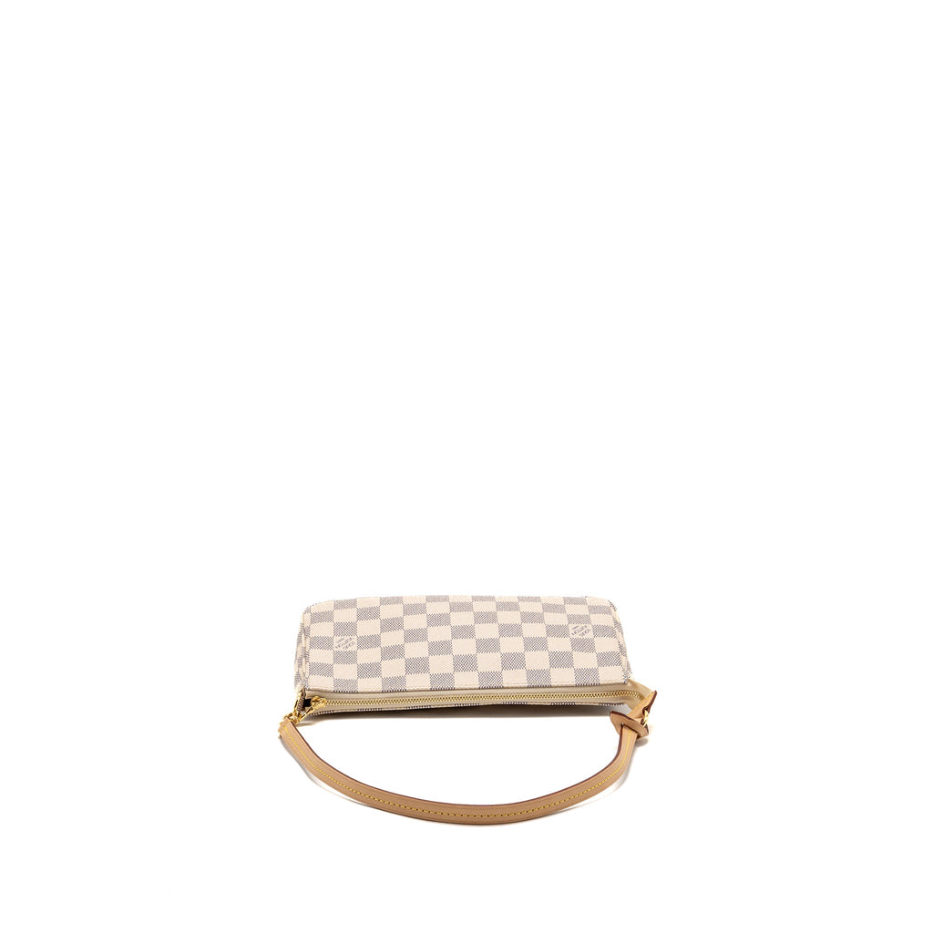 Louis Vuitton Pochette Accessoires Damier Azur Canvas GHW