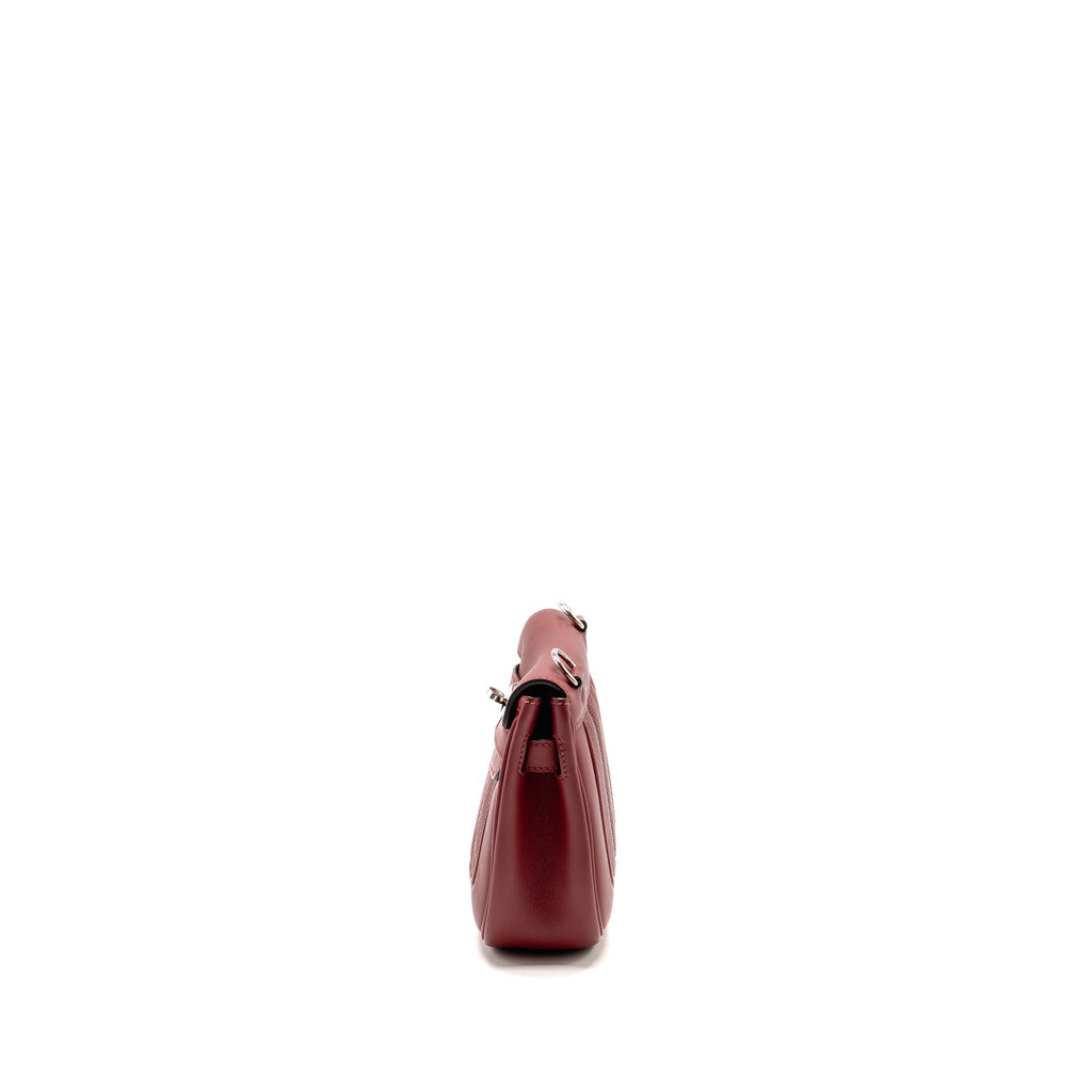 Hermes Berline Mini Swift K1 Rouge Grenat SHW