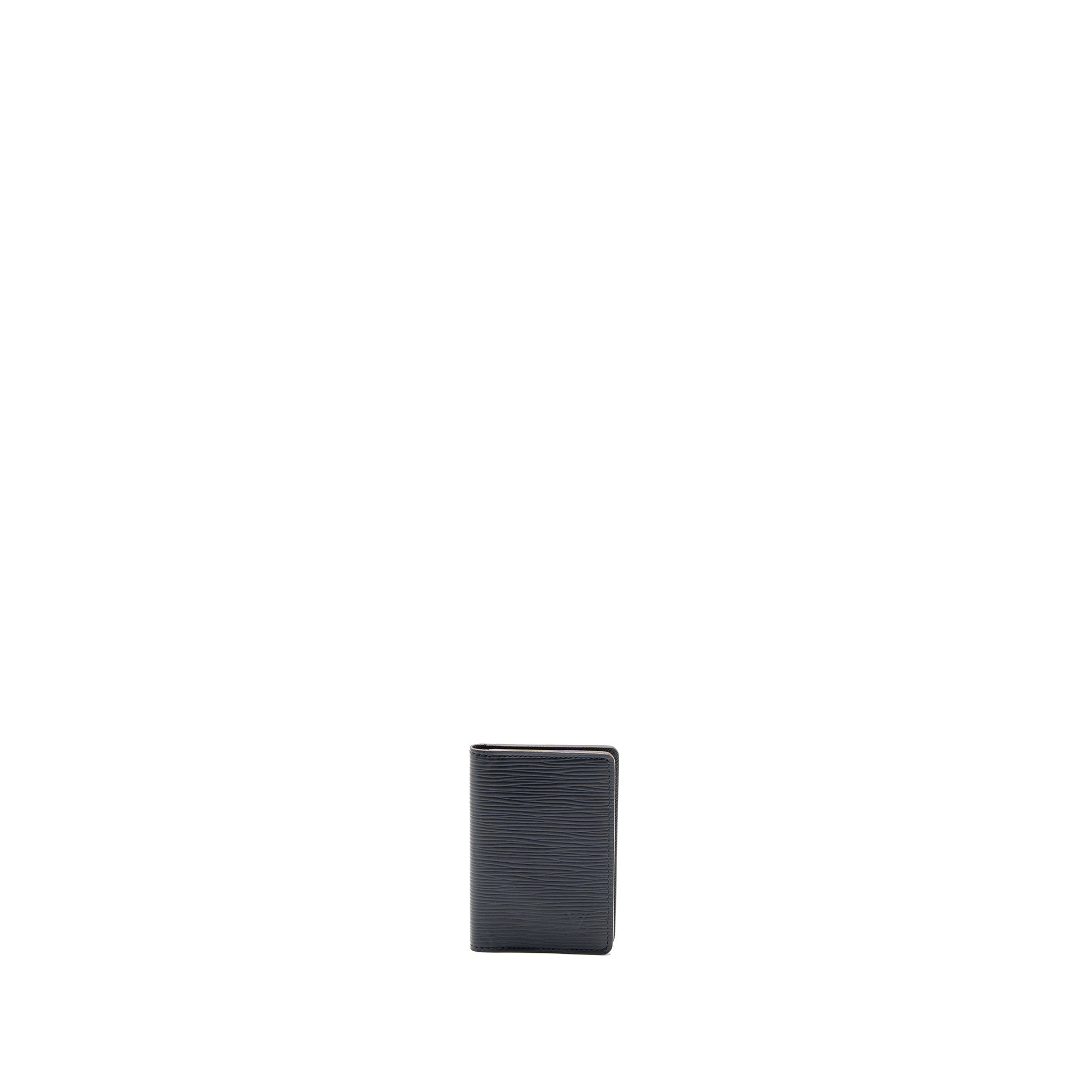 LOUIS VUITTON POCKET ORGANISER EPI DARK BLUE