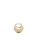 FENDI NANO FENDIGRAPHY LEATHER CHARM CALFSKIN BEIGE GHW