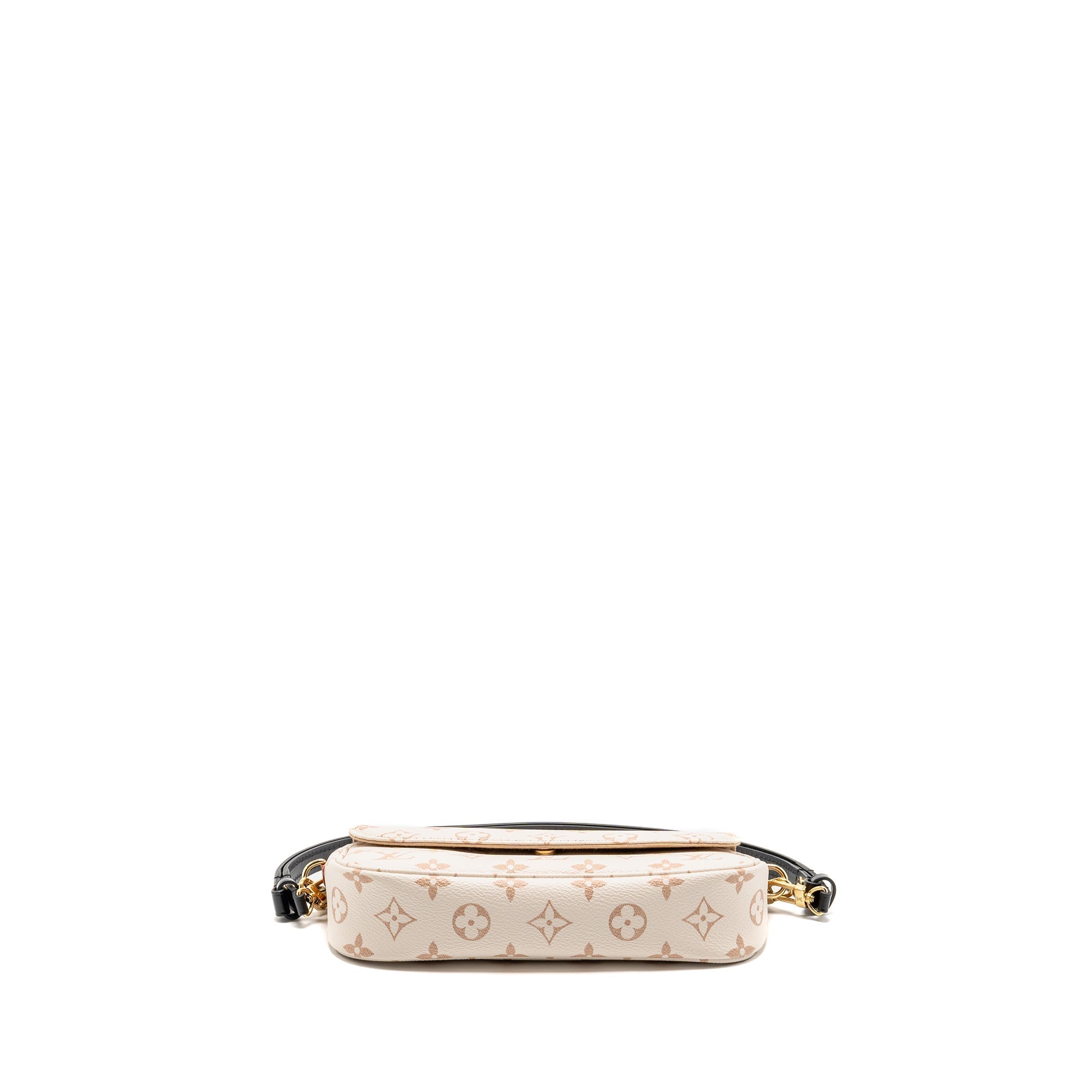LOUIS VUITTON IVY WALLET ON CHAIN MONOGRAM CANVAS BEIGE/ CREAM GHW