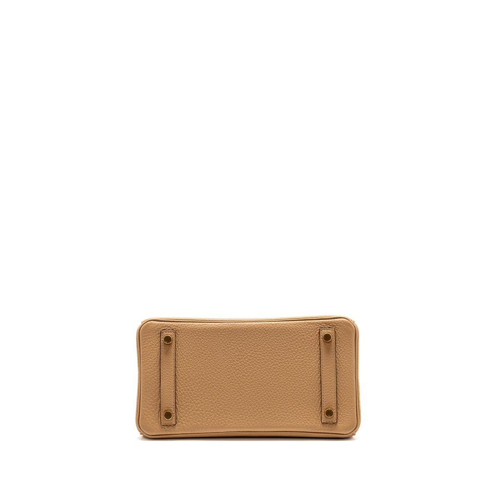 HERMES BIRKIN 25 TOUCH TOGO/ALLIGATOR MISSISSIPPIENSIS MAT CHAI LGHW