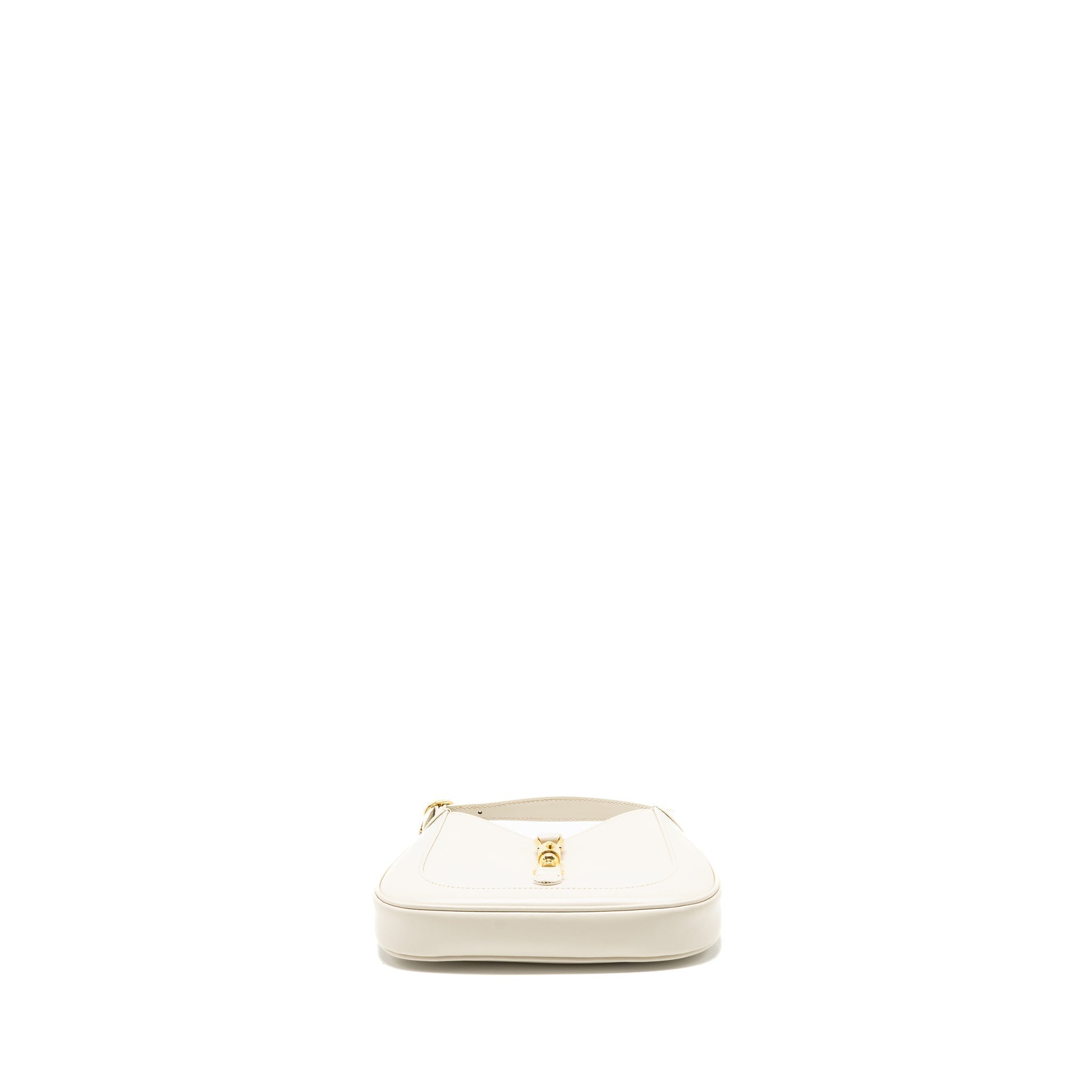 GUCCI JACKIE 1961 MINI SHOULDER BAG CALFSKIN WHITE GHW