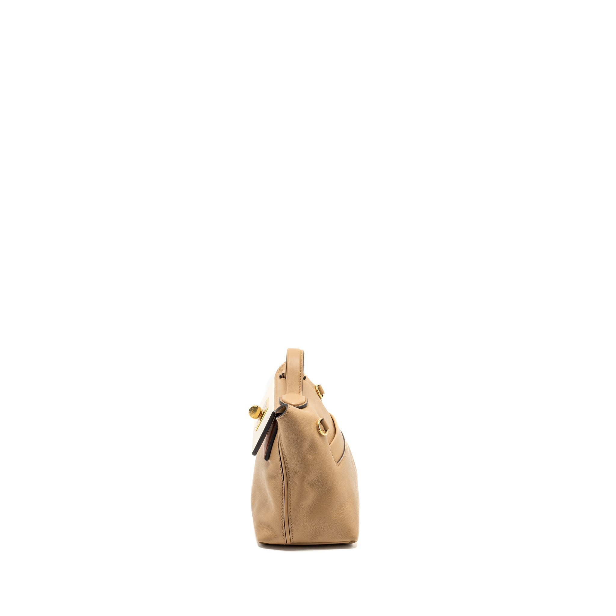 HERMES MINI 24/24 2424-21 BAG EVERCOLOR/SWIFT CHAI/NATA/CUIVRE GHW