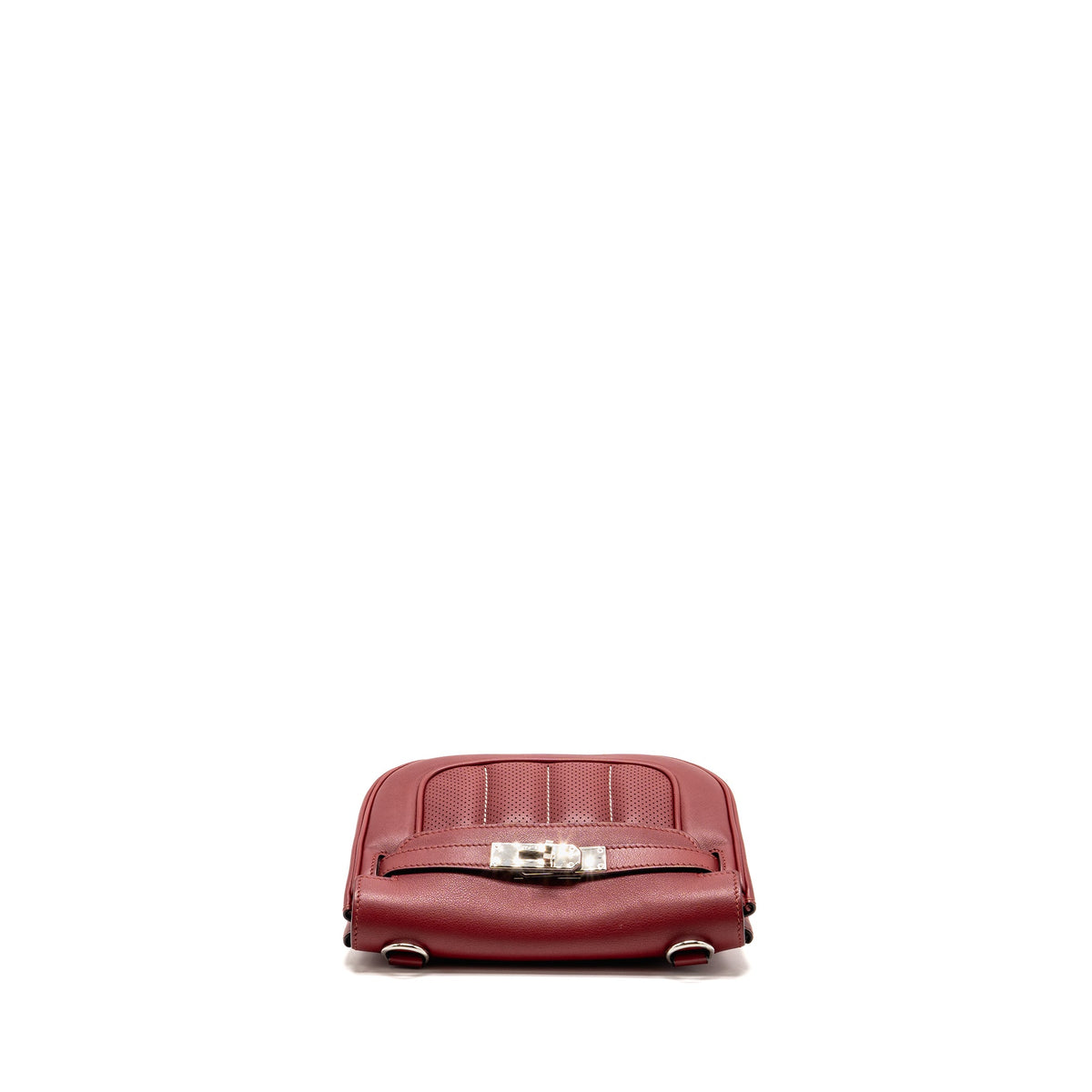 Hermes Berline Mini Swift K1 Rouge Grenat SHW