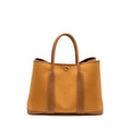 HERMES GARDEN PARTY 36 CANVAS/NEGONDA DUNE-MAGNOLIA/GOLD SHW