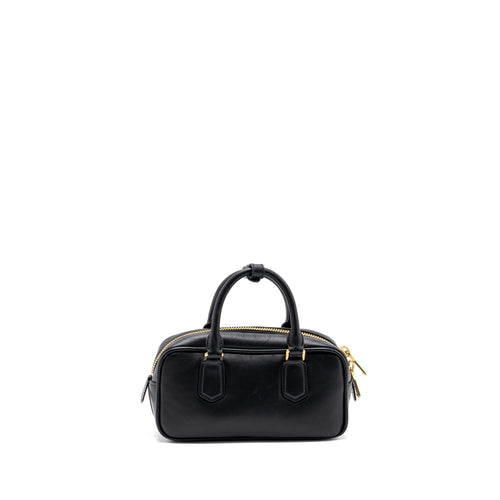 MIUMIU ARCADIE TOP HANDLE BAG BLACK GHW