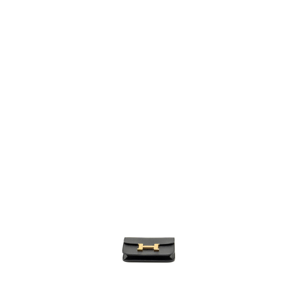 HERMES CONSTANCE SLIM EPSOM BLACK GHW