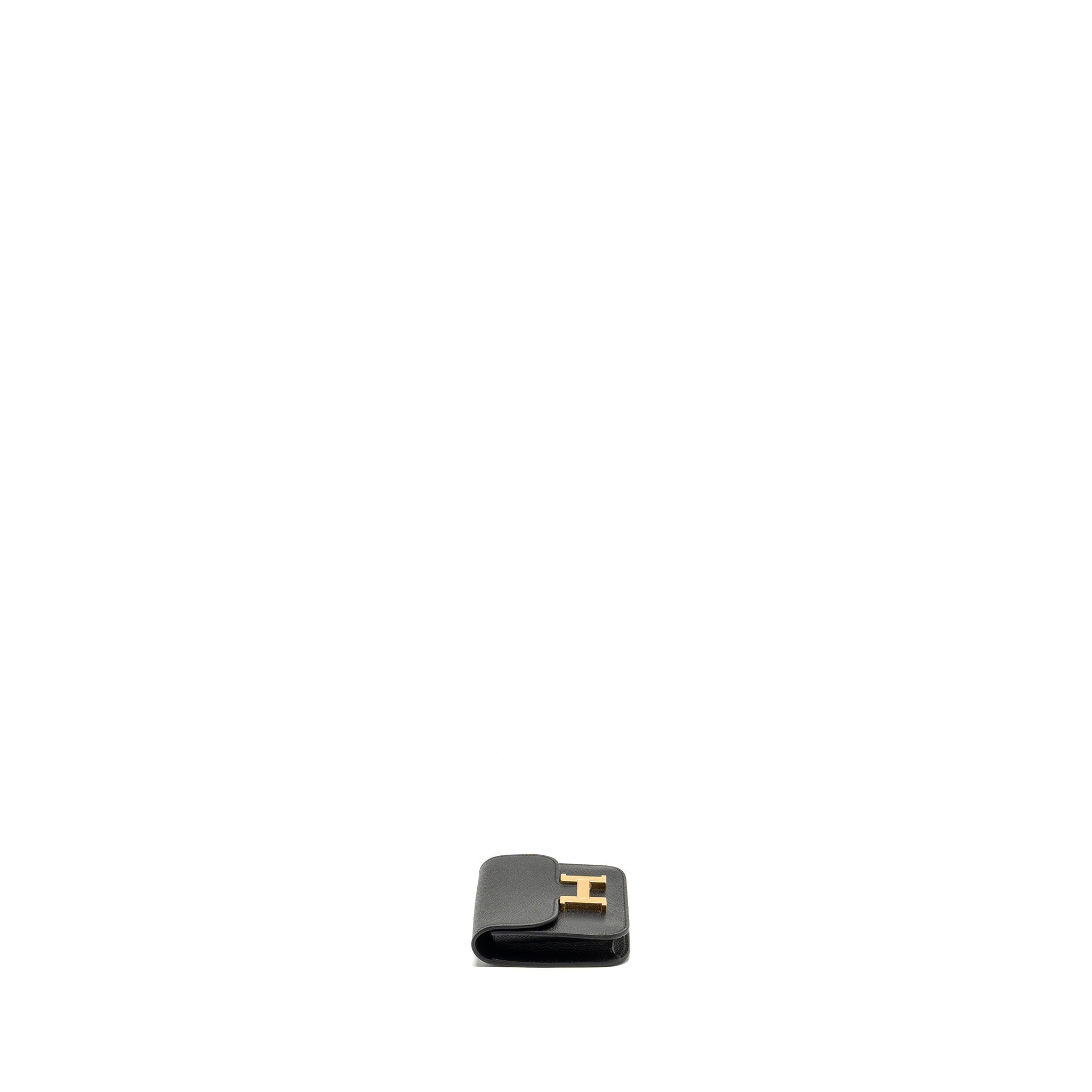 HERMES CONSTANCE SLIM EPSOM BLACK GHW