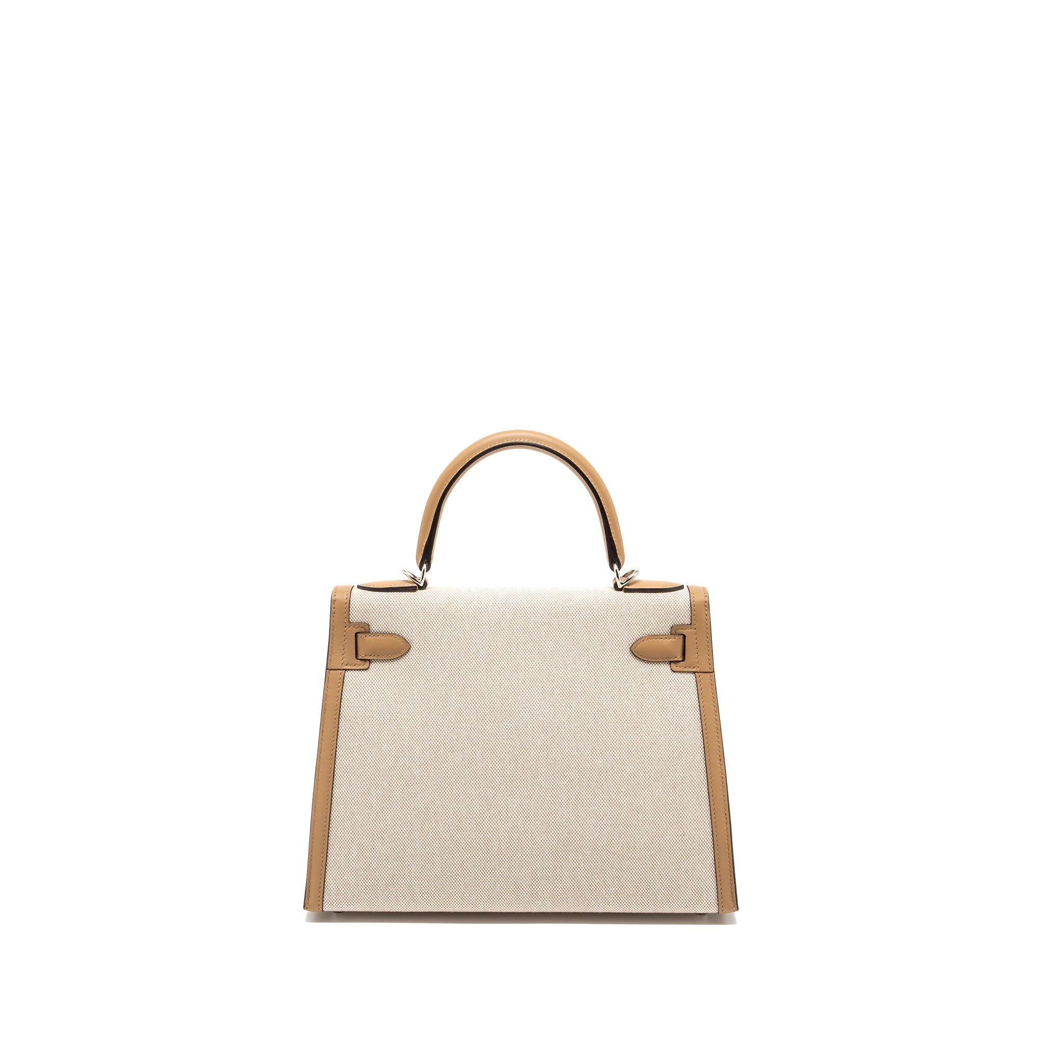 HERMES KELLY 28 SWIFT/CANVAS CHAI SHW