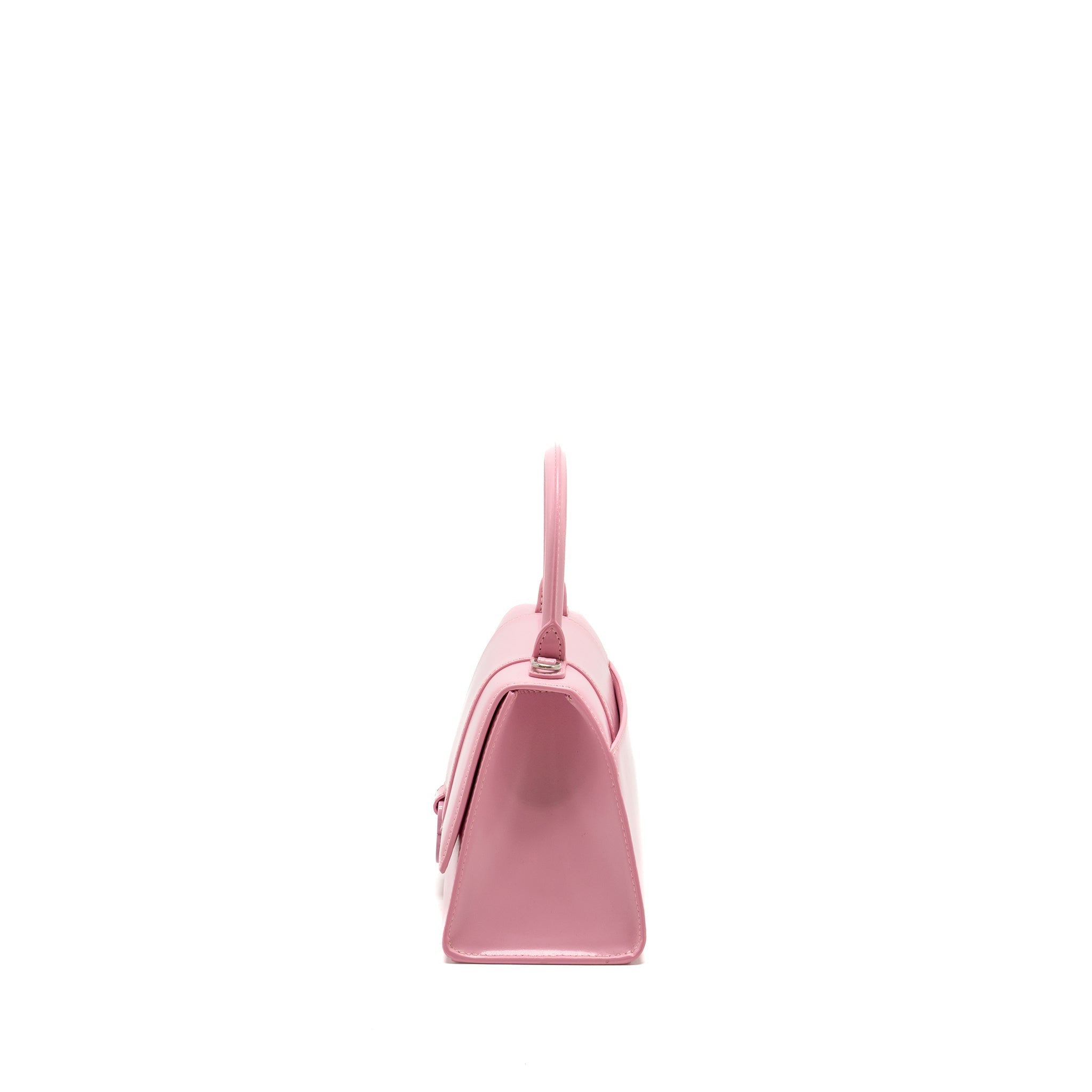 BALENCIAGA SMALL HOURGLASS BAG CALFSKIN PINK SHW