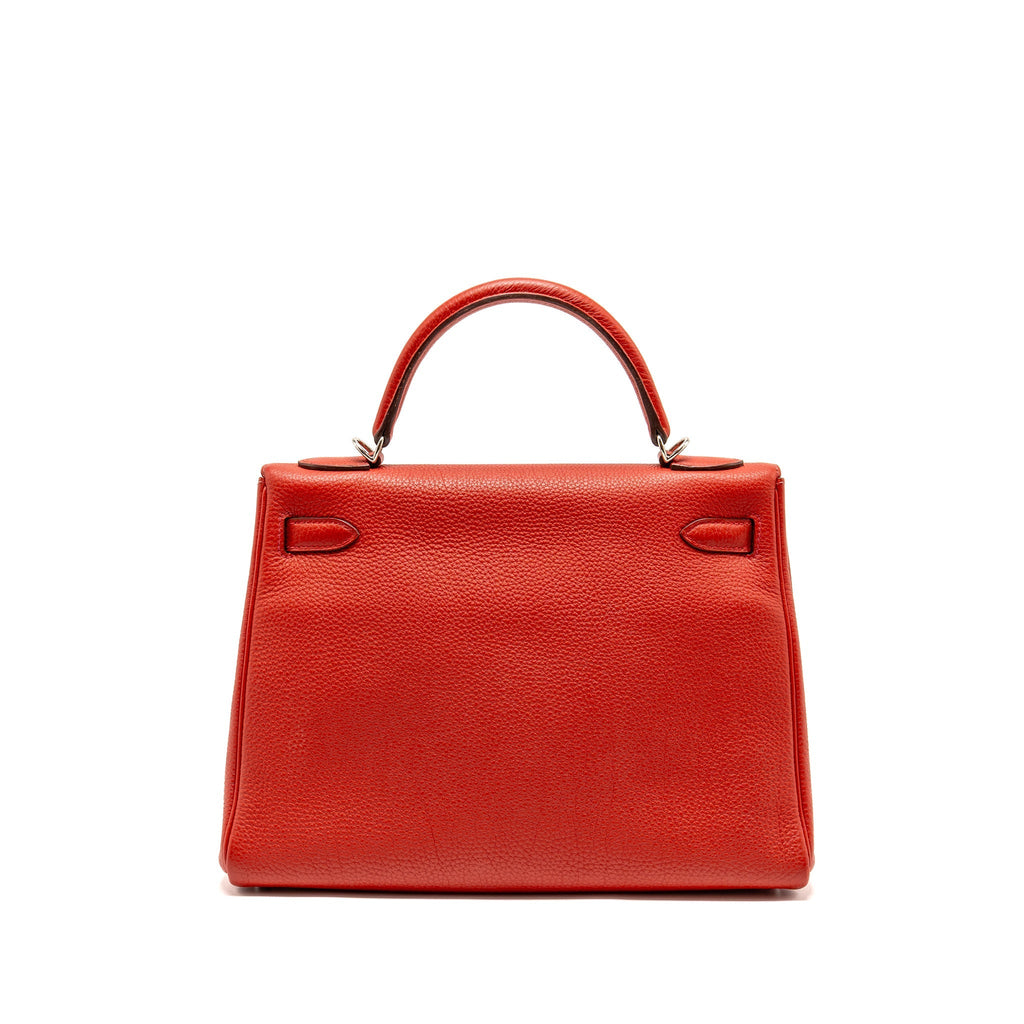 HERMES KELLY 32 TOGO RED SHW