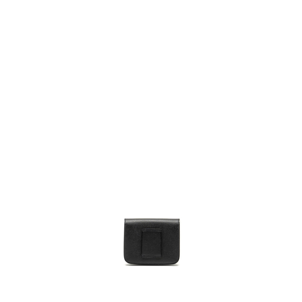 HERMES CONSTANCE SLIM EPSOM BLACK GHW