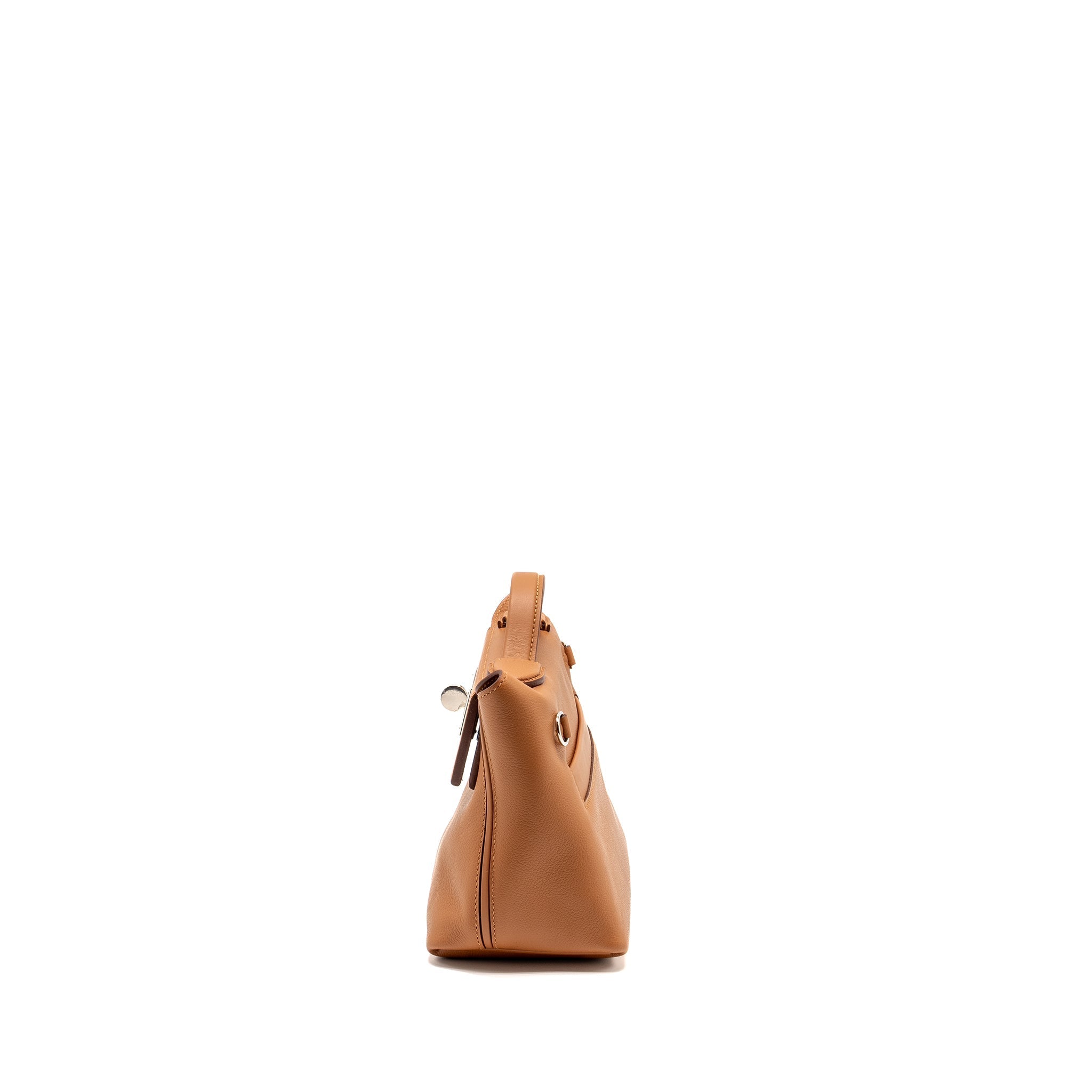 HERMES MINI 24/24 2424-21 BAG EVERCOLOR/SWIFT GOLD SHW