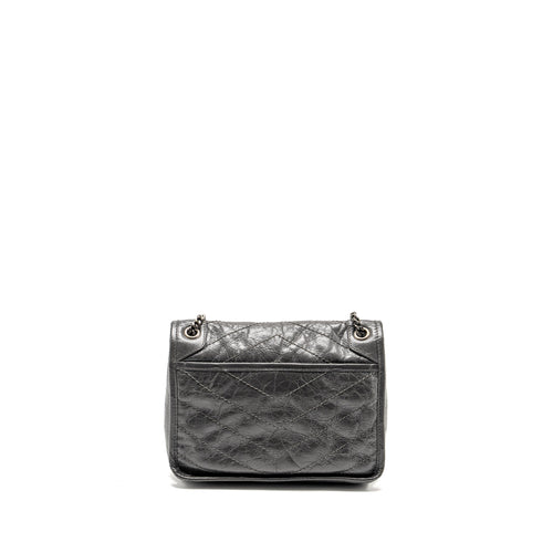 SAINT LAURENT NIKI BABY CALFSKIN GREY SHW
