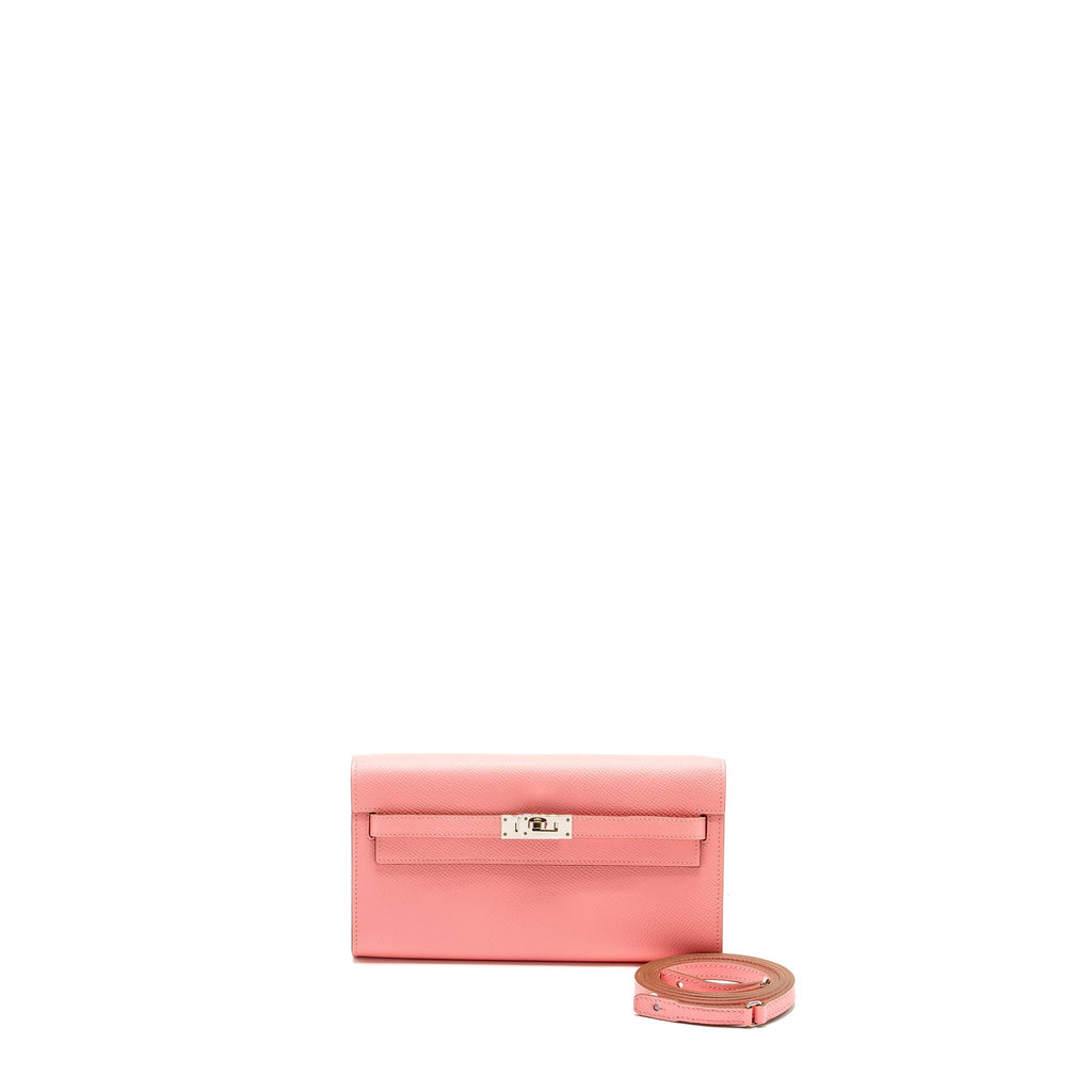 HERMES KELLY TO GO EPSOM 1Q ROSE CONFETTI SHW