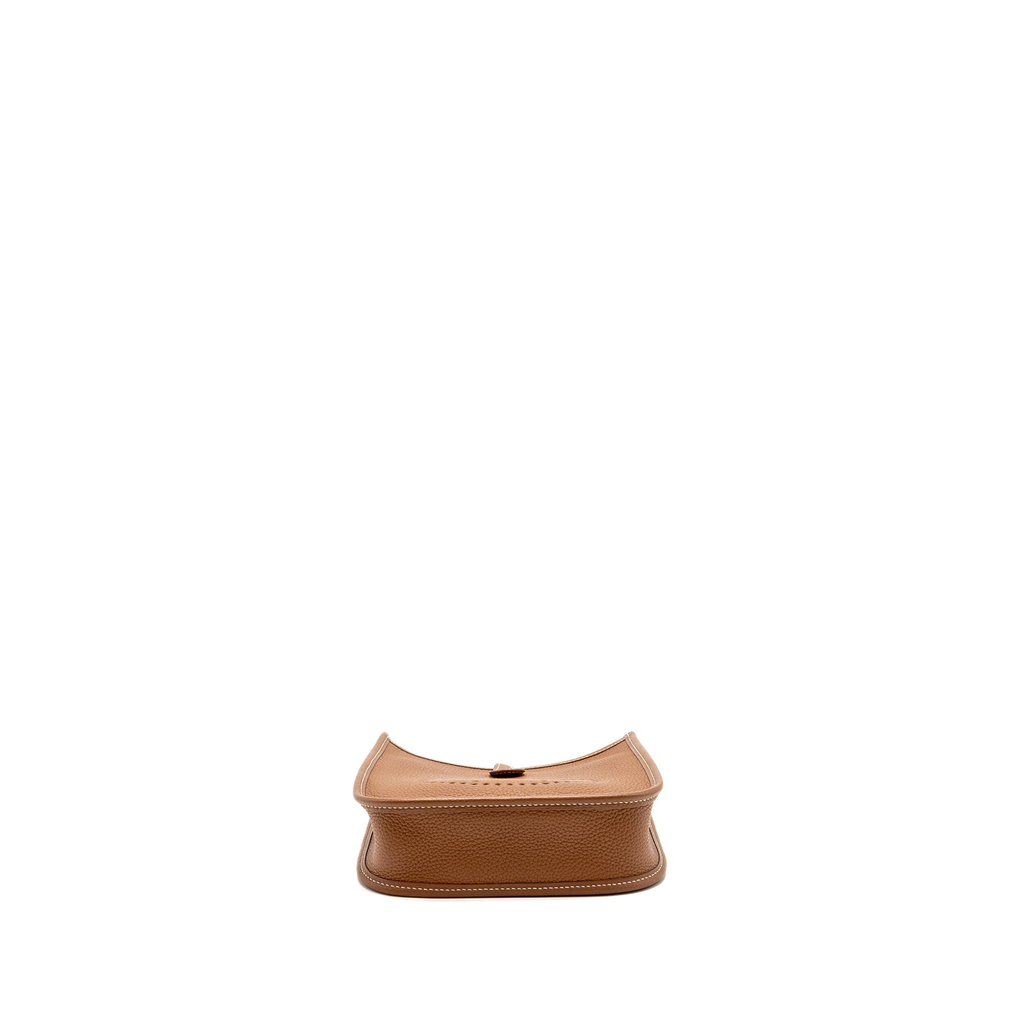 HERMES MINI EVELYNE TAURILLON MAURICE GOLD SHW