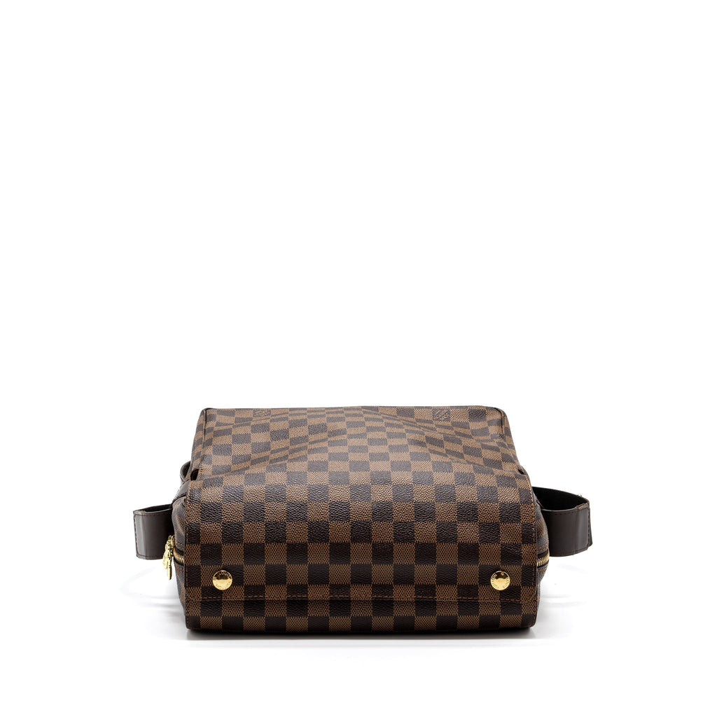 LOUIS VUITTON MESSENGER CROSSBODY BAG DAMIER EBENE GHW