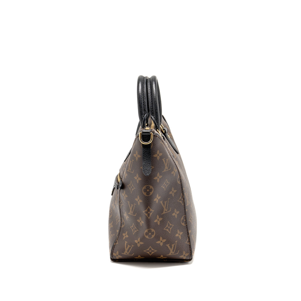 LOUIS VUITTON TOURNELLE PM MONOGRAM CANVAS BLACK GHW