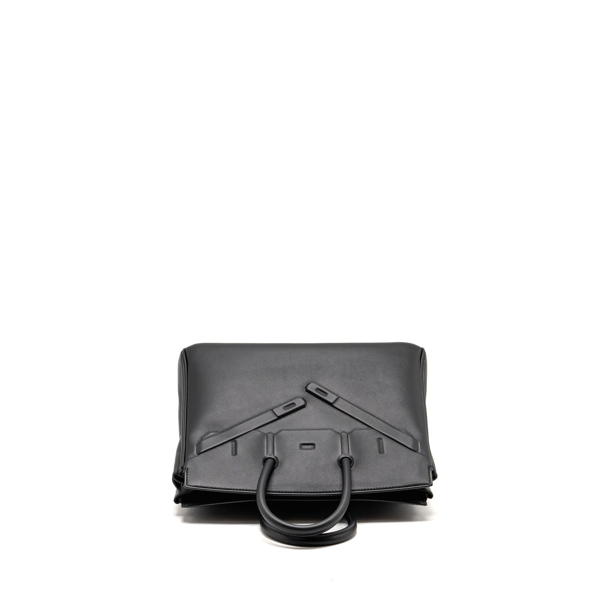 Hermes Birkin Shadow 25 Swift Black SHW