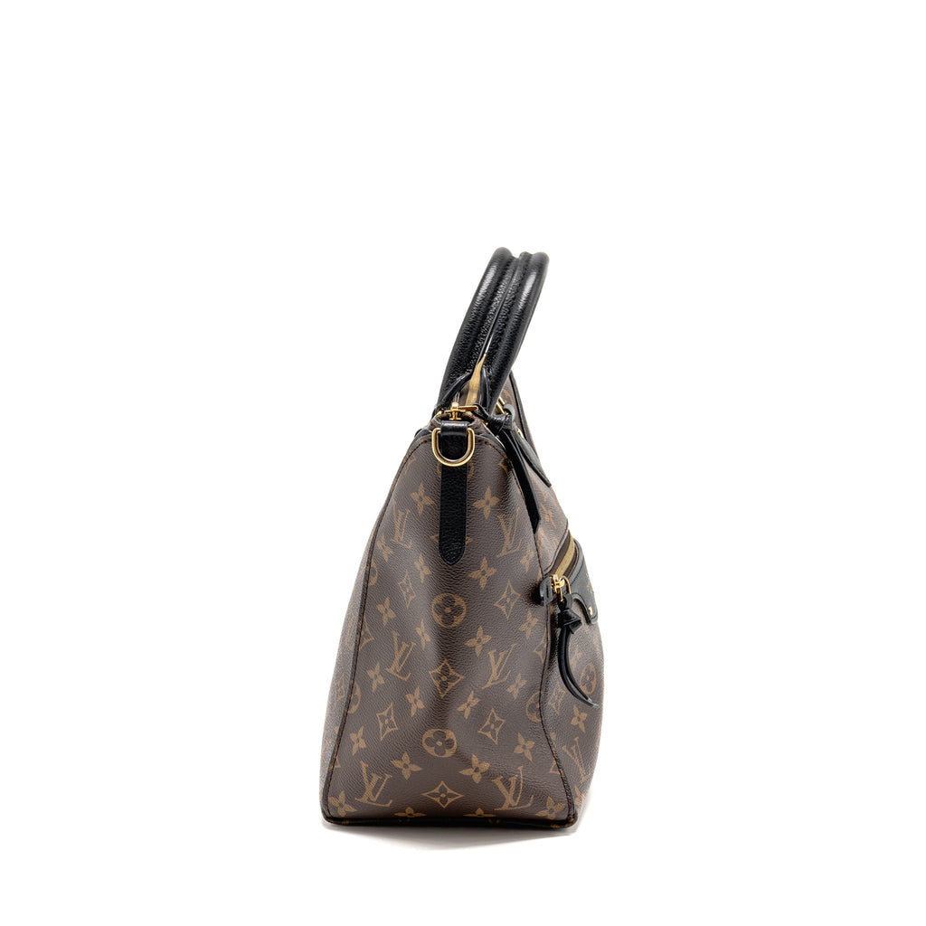 LOUIS VUITTON TOURNELLE PM MONOGRAM CANVAS BLACK GHW